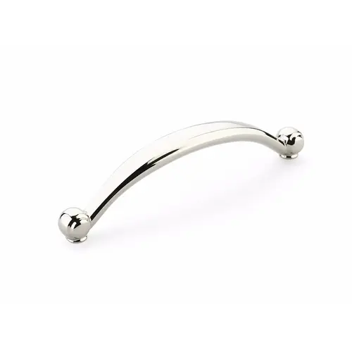 Schaub 64-6-PN Cabriole 6" Center to Center Cabinet Pull Polished Nickel Finish