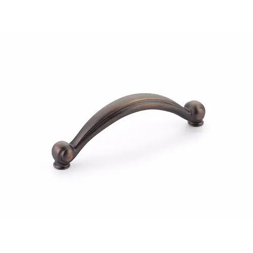 Cabriole 3-3/4" Center to Center Cabinet Pull Empire Bronze Finish