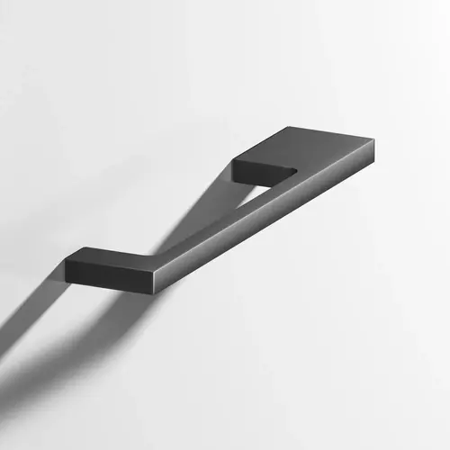 668 Series 6" Center to Center Cabinet Pull Satin Graphite Finish