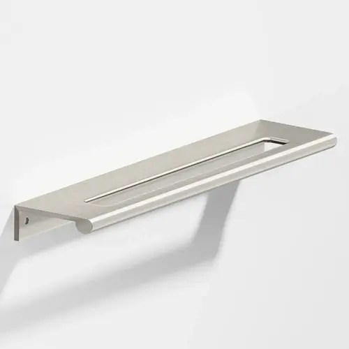 701 Series 16" Center to Center Edge Cabinet Pull Satin Nickel Finish