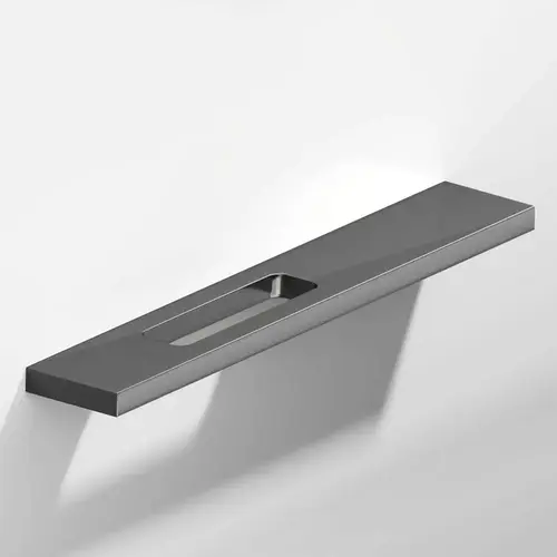 719 Series 4" Center to Center Cabinet Pull Satin Graphite Finish