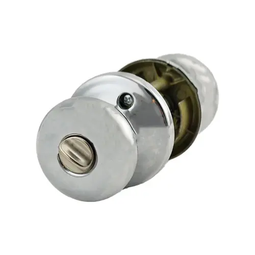 Kwikset Hancock Entry Door Lock SmartKey with 6AL Latch and RCS Strike Bright Chrome Finish