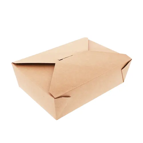 ROYAL FTB3N #3 KRAFT FOLDED TAKE OUT BOX