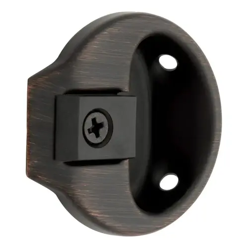 Kwikset 80318-008 Full Round Adjustable Strike for US11P Venetian Bronze and 514 Matte Black Finish