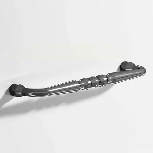 813 Series 6" Center to Center Cabinet Pull Satin Graphite Finish