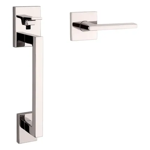 Minneapolis Sectional Left Hand Handleset Less Deadbolt Lifetime Bright Nickel Finish