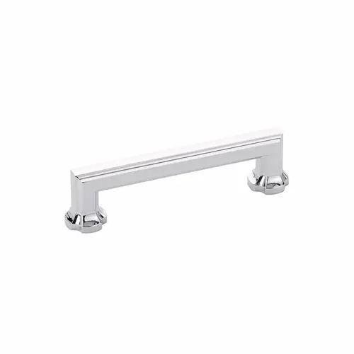 4" Center to Center Empire Cabinet Pull Polished Chrome Finish