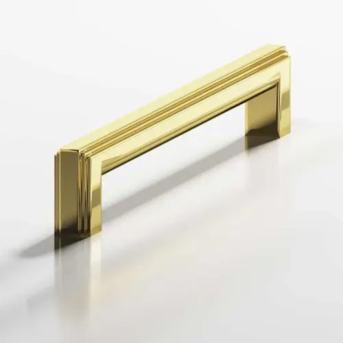 944 Series 18" Center to Center Appliance Pull Polished Brass Finish