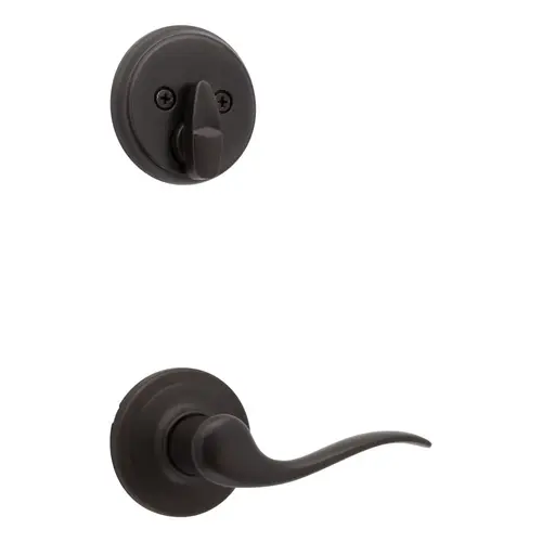 Tustin Lever Interior Single Cylinder Handleset Trim Venetian Bronze