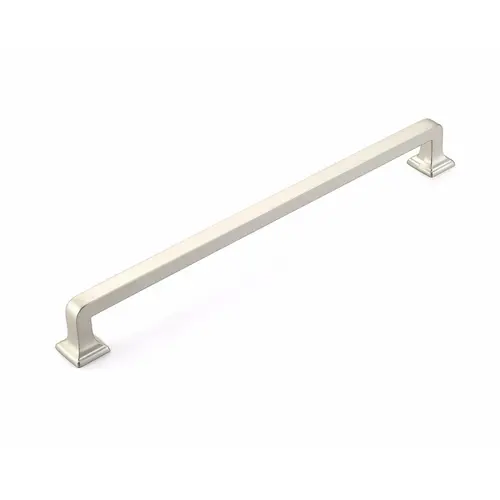 Concealed Surface Mounted 15" Center to Center Menlo Park Appliance Pull Satin Nickel Finish