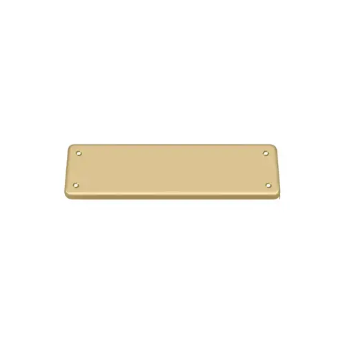 Cover Plate S.B. for DASH95 in Brushed Brass