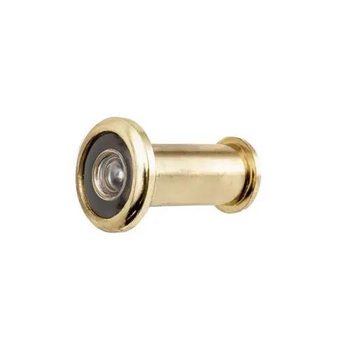 Pamex DD01180PB 180 Degree Door Viewer for 1-3/8" to 2-1/4" Door Bright Brass Finish