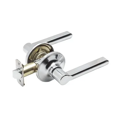 Alto Lever with Round Rose Passage Lockset Grade 3 Bright Chrome Finish