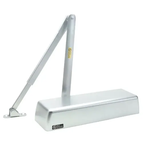 Regular Adjustable 1-6 Parallel Arm Door Closer Barrier Free with Back Check Aluminum Finish