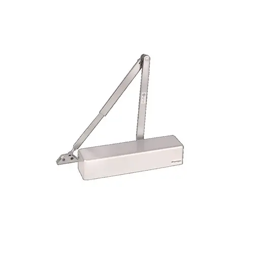 Adjustable Regular Surface Mount Delayed Action Door Closer Aluminum Finish