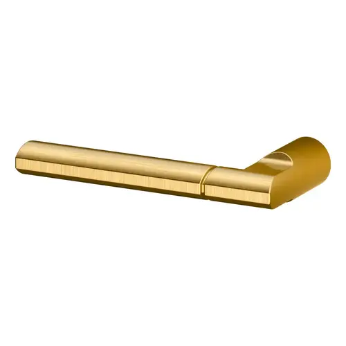 Single Left Hand L021 Lever Less Rose Lifetime Satin Brass Finish