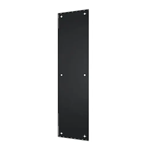 PP4016U19 4" x 16" Push Plate - Matte Black