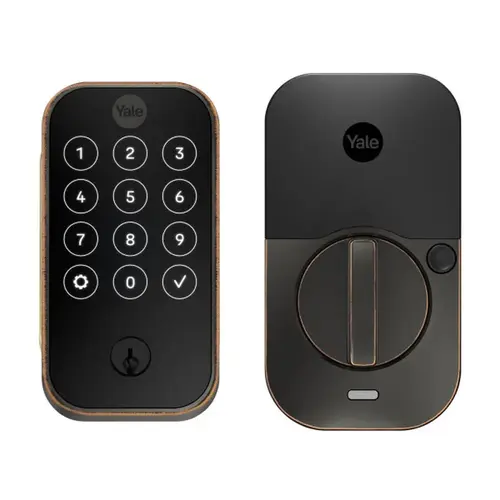 Pro 2 Lock SL Keyed Touchscreen Deadbolt with Bluetooth Oil Rubbed Bronze Permanant Finish