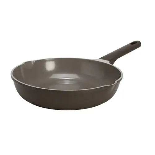 Ecolution EH11569-AS Fry Pan, 11 in Dia, Aluminum, Charcoal, Comfort Grip Handle