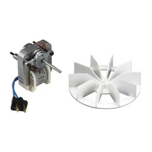 Broan BP27R BP27 Fan Motor Assembly, 0.9 A, 0.1811 in Dia x 1-11/16 in L Shaft