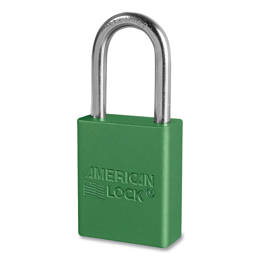 American Lock A1106KAGRN27575 Anodized Aluminum Safety