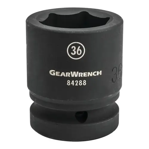 GEARWRENCH 84291 Impact Socket, 1 in Drive Size, 50 mm Opening Size, 6-point, Standard Length