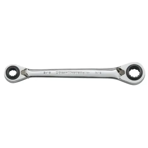 GEARWRENCH 85203 QuadBox  Double Box Ratcheting Wrenches, 13/16 in; 7/8 in; 15/16 in; 1 in