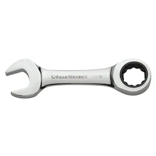 Stubby Combination Ratcheting Wrenches, 19 mm