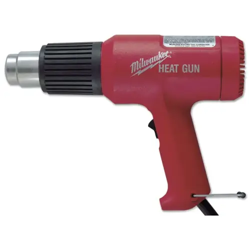 Dual Temperature Heat Gun, 11.6 A, 15 cfm Air, 570 to 1000 deg F Red