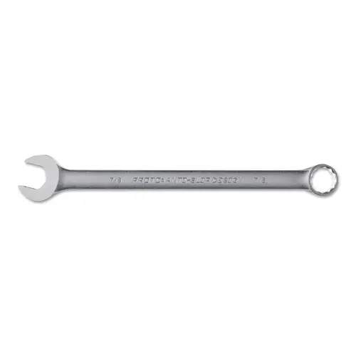 Proto 1228ASD TorquePlus  Combination Wrench, 7/8 in Opening, 12-1/2 in OAL, 12-point, SAE, Satin