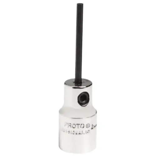 Metric Drive Socket Bits, 1/4 in Drive, 3 mm Tip