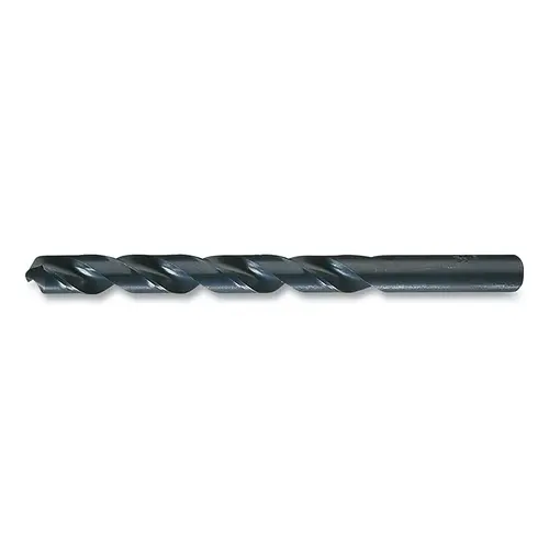 Cle-Line C22694-XCP1 1899 General Purpose Black Oxide Jobber-Length Drill Bit, 0.1695 in dia Cutting, 3.25 in OAL, #18 Wire