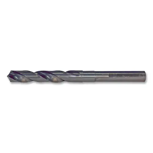 Cle-Line C20681 Series 1892 General Purpose Silver & Deming Drill Bit, 43/64 in Cutting Diameter, 118 degree Point Angle, 6 in OAL