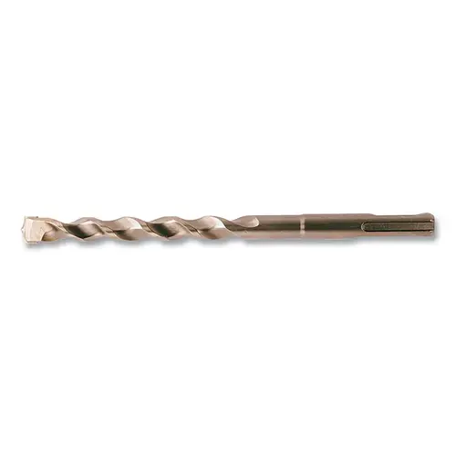 Cle-Line C21046 1821 SDS -plus 2 Carbide Tipped 160 degree Masonry Bit, 10 in Usable L, 5/8 in dia Cutting, 3/8 in dia Shank