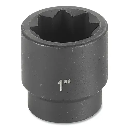 Impact Socket, 1/2 in Drive Size, 5/8 in Socket Size, Octagon, 8-point, Standard Length