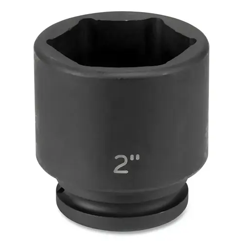 Impact Socket, 3/4 in Drive Size, 2-1/8 in Socket Size, Hex, 6-point, Standard Length
