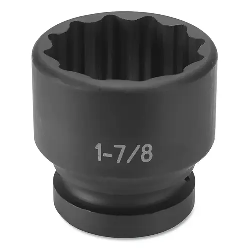 Impact Socket, 1 in Drive Size, 2-1/2 in Socket Size, Star, 12-point, Standard Length