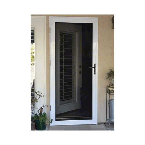 Crl Gd3prwc Security Screen White Finish Custom Size