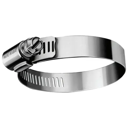 Precision Brand 35280 Standard Series Hose Clamps, 3/4"-1 3/4" Dia, Stainless Steel - pack of 10