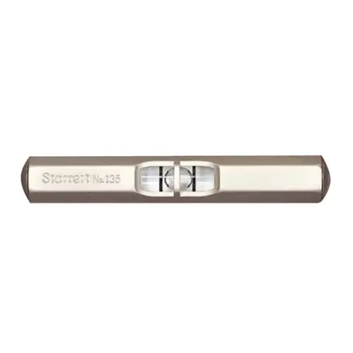 Starrett 50570 2-1/2 Inch Long, Horizontal, Tubular and Pocket Level