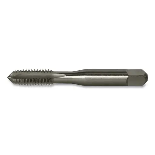 Greenfield Threading 300831 TiN Bottoming Straight Flute Hand Taps, #4-40 Tool Size, UNC