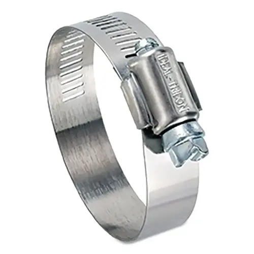 Ideal 5064 50 Series Small Diameter Clamp, 3.12 in to 4.5 in clamp, 9/16 in W, Stainless Steel - pack of 10