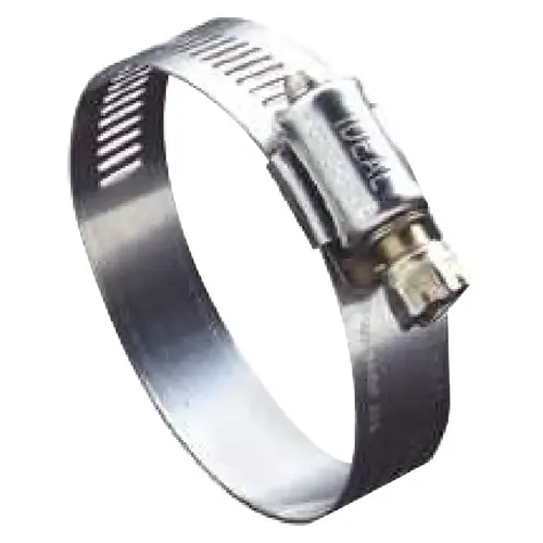 Ideal 5408 54 Series Worm Drive Clamp, 1/2" Hose ID, 7/16"-1" Dia, 201/301 Stainless Steel - pack of 10