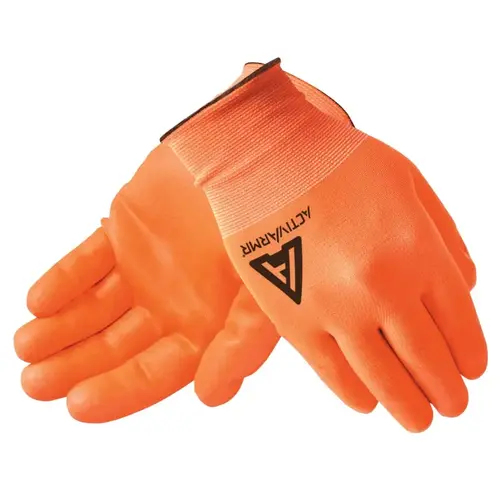 ActivArmr 9701211 97-012 Coated Gloves, Size 11, Orange Pair