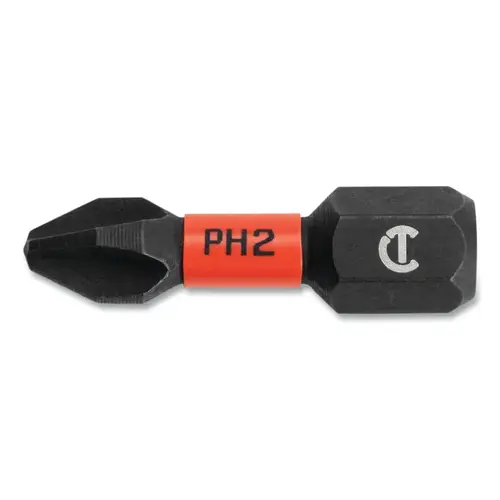 Crescent CAVB1PZ1-25 VORTEX  Impact Power Bit, Pozidriv , #1 x 1 in, 25 EA/PK