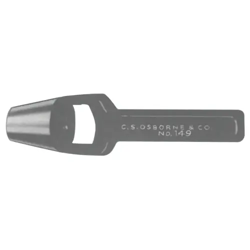 C S Osborne Co 149-2 Arch Punches, 2 in tip, Carbon Steel
