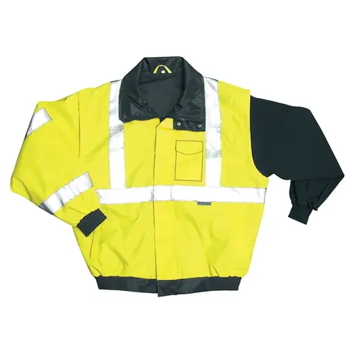 OCCUNOMIX LUXTJBJY4X Bomber Jackets, 4X-Large, Yellow