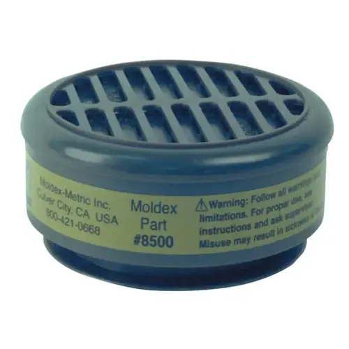 Moldex 8500 8000 Series Gas/Vapor Cartridges, Formaldehyde - pack of 5