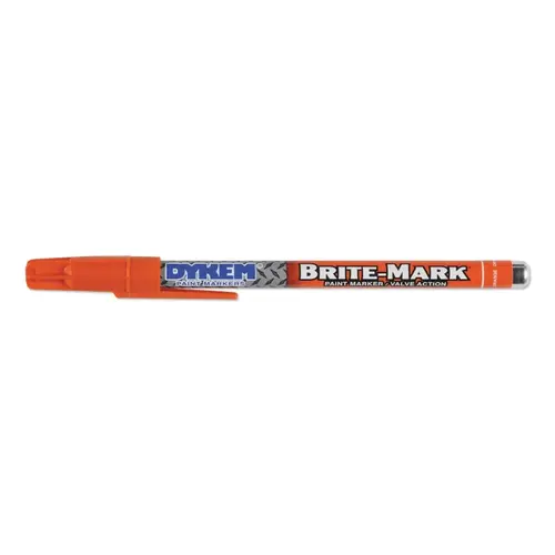 Dykem 41010-XCP1 BRITE-MARK  Fine Marker, Orange, Fine Tip