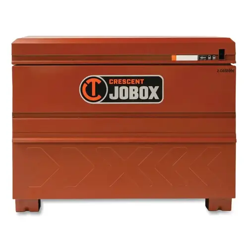 JOBOX 2D656990 Site-Vault  Heavy Duty Chests with Tray and Lid Storage, 30 in, Brown